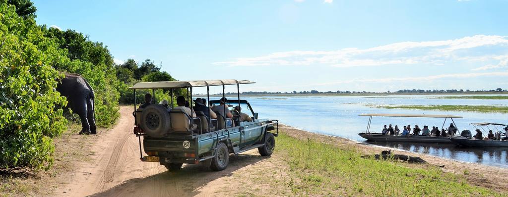 Thebe River Safaris Касане Экстерьер фото
